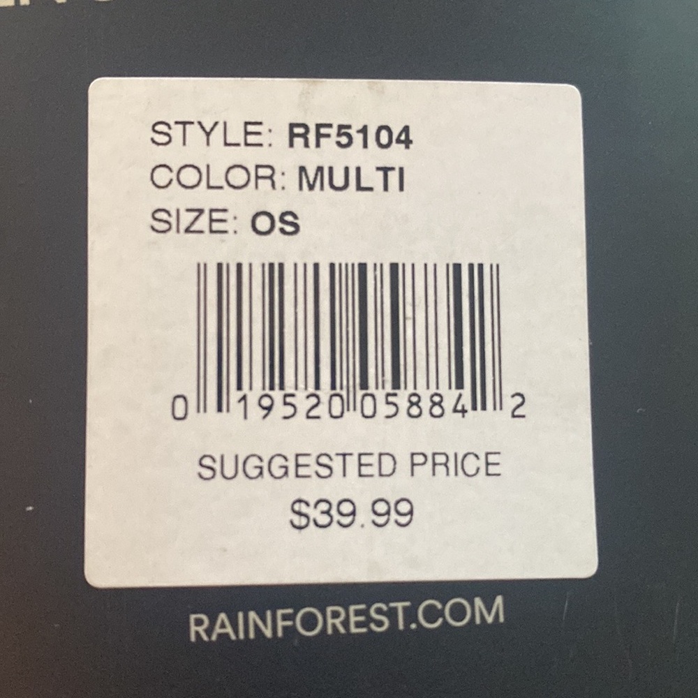 Rainforest 6 Pack Men’s Outdoor Crew Socks - Picture 6 of 6